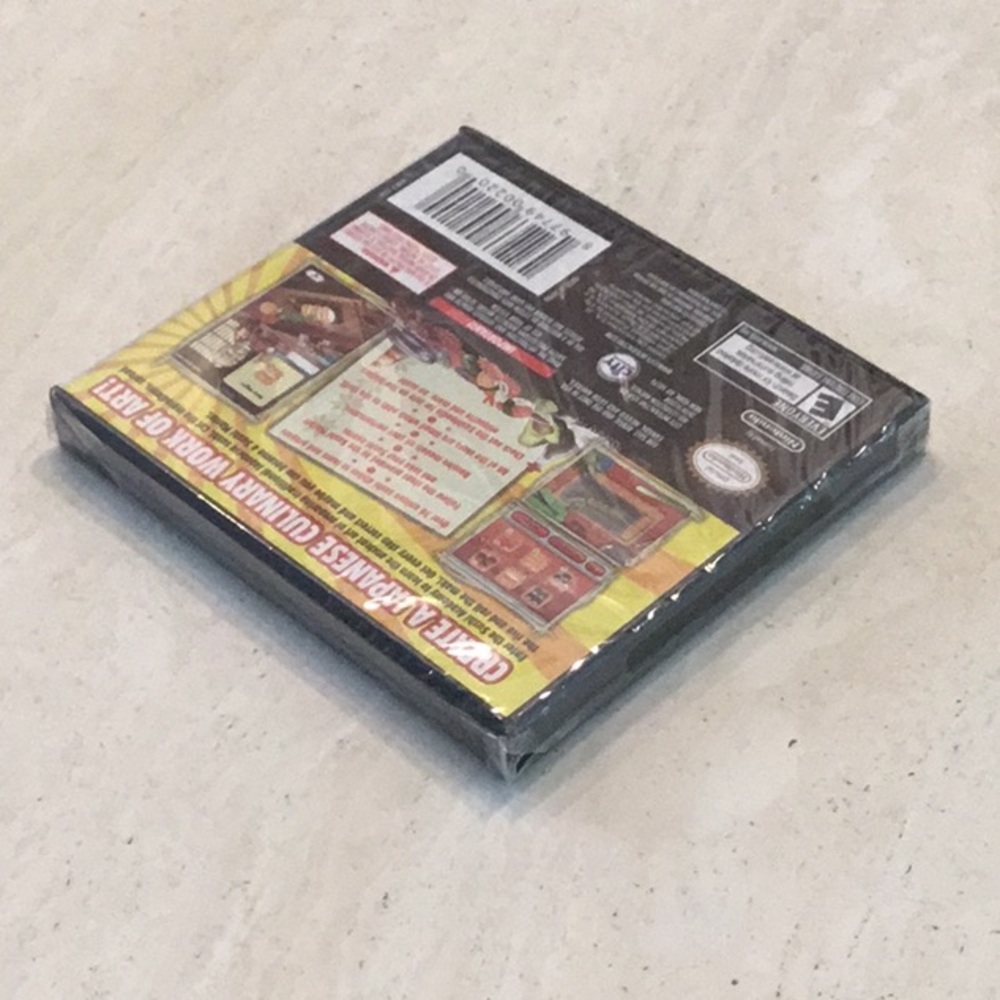 Sushi Academy Nintendo DS Game New Factory Sealed Cooking Japanese Food Cook - Picture 7 of 10
